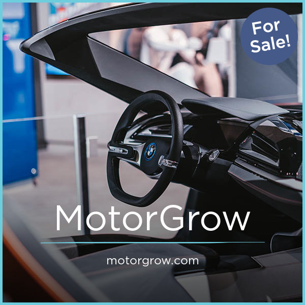 MotorGrow.com - New premium domain marketplace