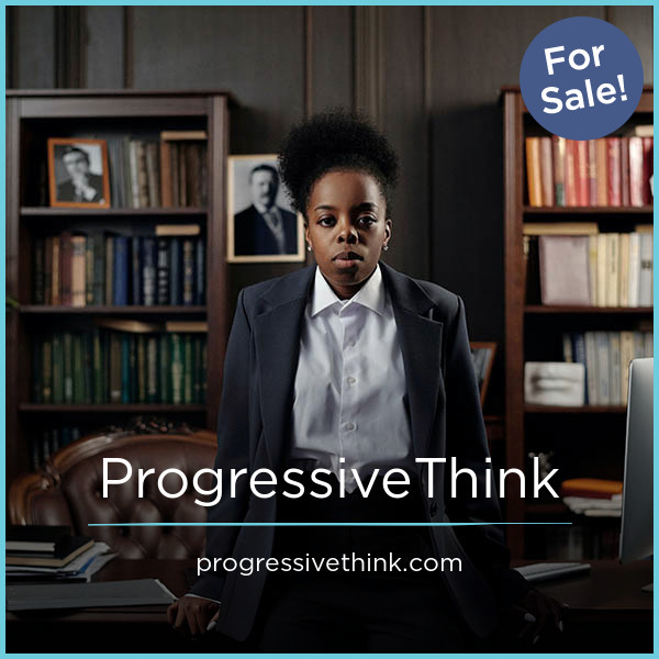ProgressiveThink.com - Creative premium domains for sale