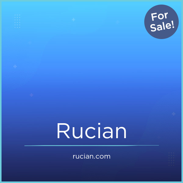 Rucian.com - Best premium domain marketplace