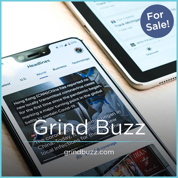 GrindBuzz.com - buy Catchy premium domains