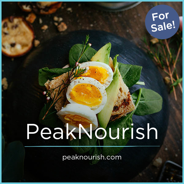 PeakNourish.com - buy Unique premium domains