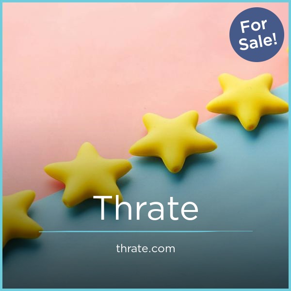 Thrate.com - Creative premium domains