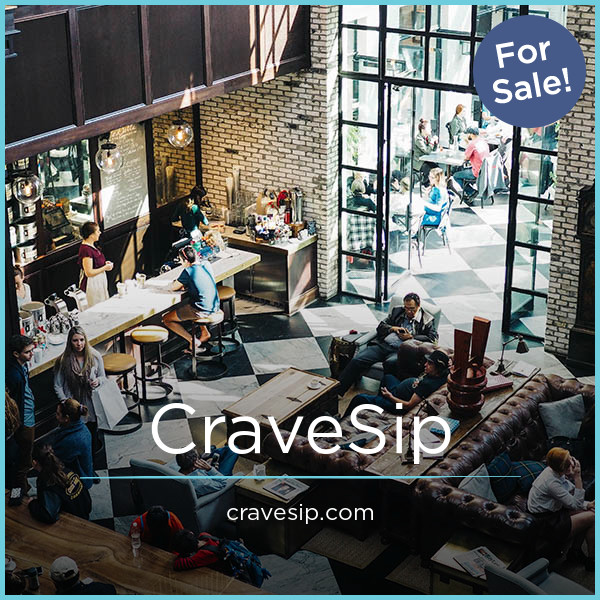 CraveSip.com - Creative premium domain names for sale