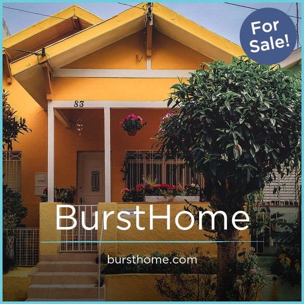 BurstHome.com - Catchy premium domain names for sale