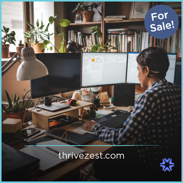 ThriveZest.com - Creative domains for sale