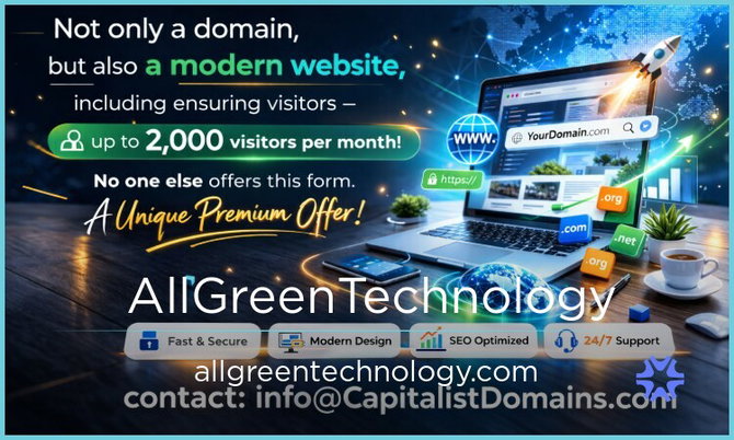 AllGreenTechnology.com — 2
