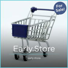 Early.Store - Creative brandable domain for sale