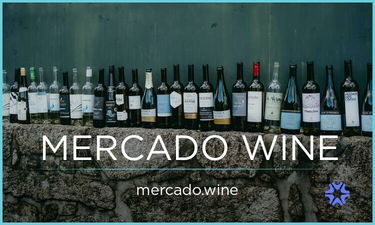 Mercado.Wine - Creative brandable domain for sale
