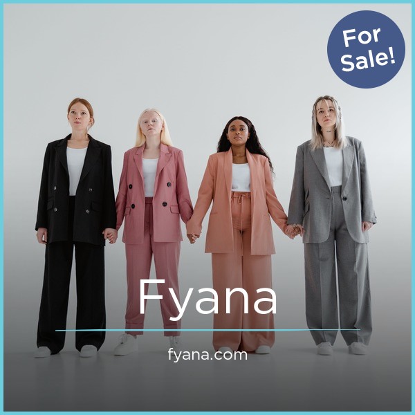 Fyana.com - Unique premium domains for sale