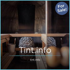 Tint.info - Creative brandable domain for sale