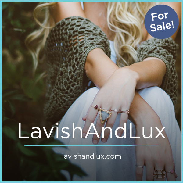 LavishAndLux.com - buy Catchy premium domains