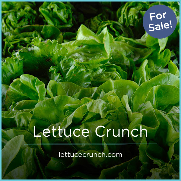 LettuceCrunch.com - buy Creative premium domains