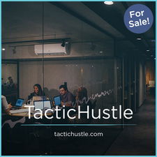 TacticHustle.com - buy Cool premium domains