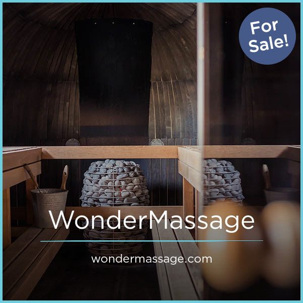 WonderMassage.com - Great premium domain marketplace