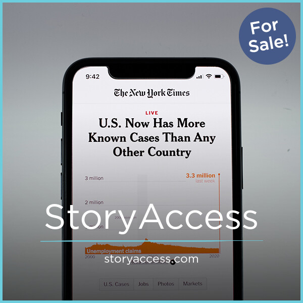 StoryAccess.com - Cool premium domains for sale