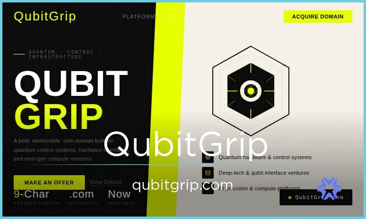 QubitGrip.com - Great premium domains