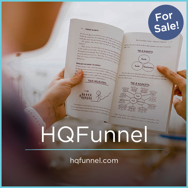 HQFunnel.com - buy Catchy premium names