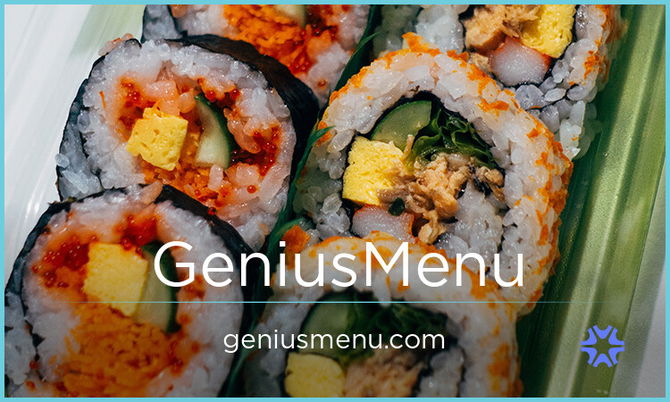 GeniusMenu.com