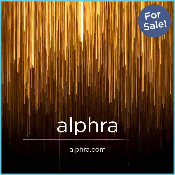 Alphra.com - Cool premium domains