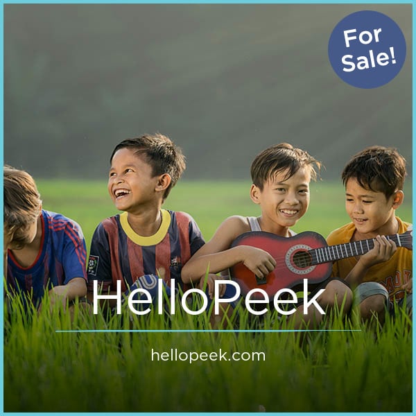 HelloPeek.com - Great domains for sale