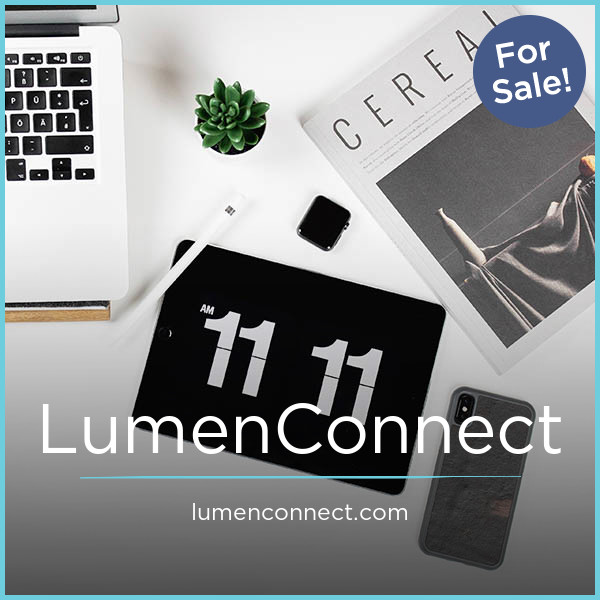 LumenConnect.com - Catchy premium domains for sale