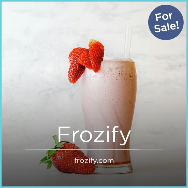 Frozify.com - Catchy premium domain marketplace