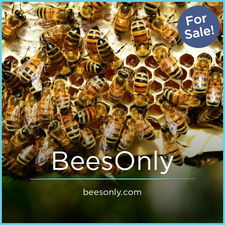 BeesOnly.com - Creative brandable domain for sale