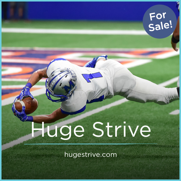 HugeStrive.com - Cool premium domain names for sale