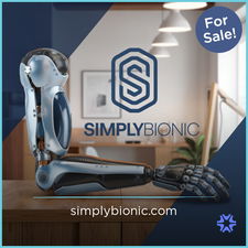 SimplyBionic.com - New domains for sale