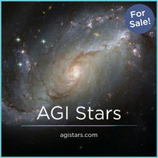 AGIStars.com - Creative brandable domain for sale