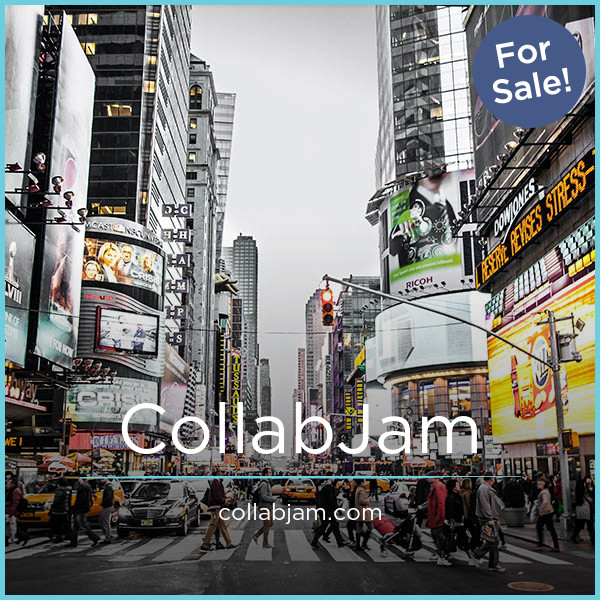 CollabJam.com - buy Unique premium domains