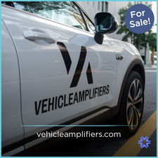 VehicleAmplifiers.com - Creative brandable domain for sale