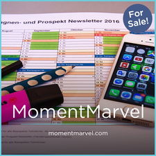 MomentMarvel.com - Creative premium domains