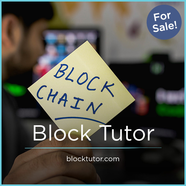 BlockTutor.com - New premium domain names for sale
