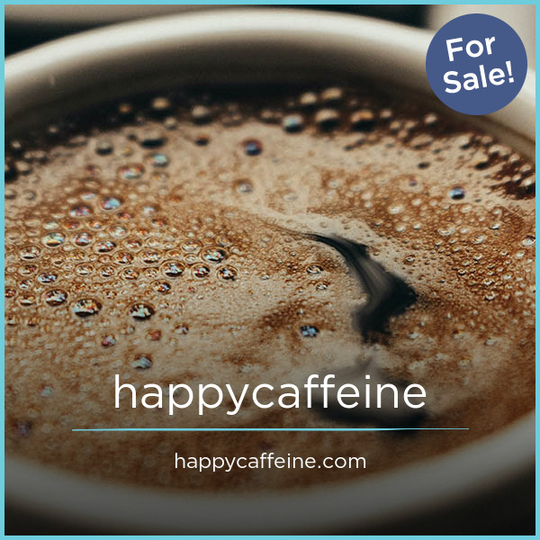 HappyCaffeine.com - buy Great premium names