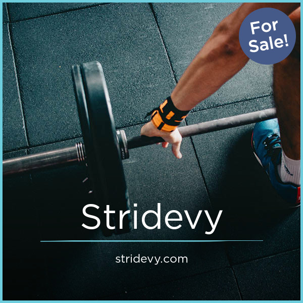 Stridevy.com - Unique premium domains for sale