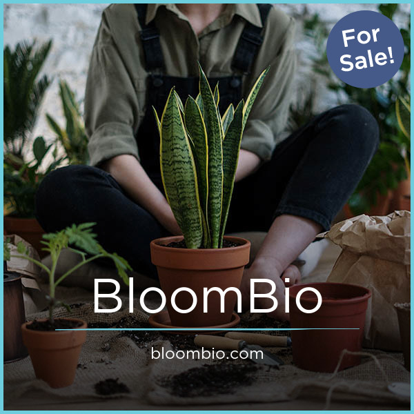 BloomBio.com - Great domains for sale