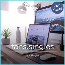 Fans.Singles - Creative brandable domain for sale