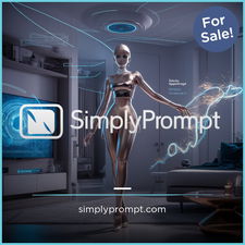 SimplyPrompt.com - Best premium domain marketplace