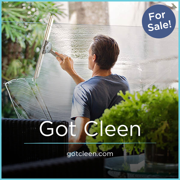 GotCleen.com - Unique premium domain names for sale