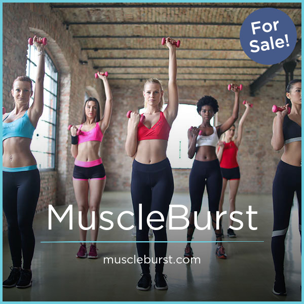 MuscleBurst.com - Good premium domain names