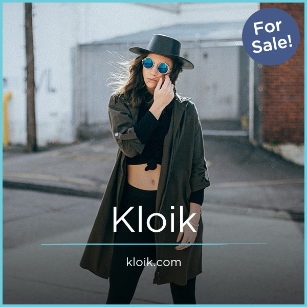 Kloik.com - Catchy premium domain names for sale