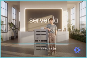 server.la - Creative brandable domain for sale
