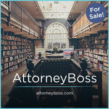 AttorneyBoss.com - Unique premium domain marketplace