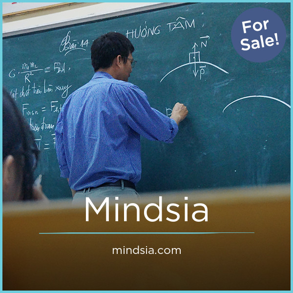 Mindsia.com - Cool premium domain names for sale