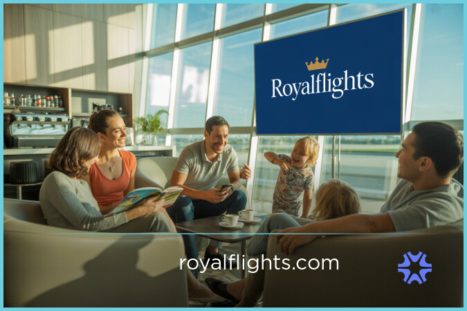 RoyalFlights.com - Unique domains for sale