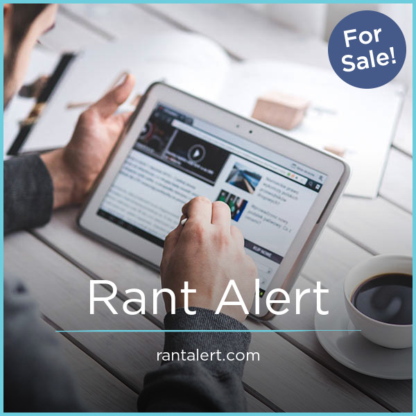 RantAlert.com - buy Catchy premium names