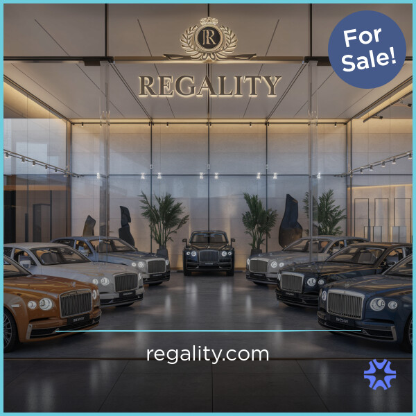 Regality.com - Catchy premium domains