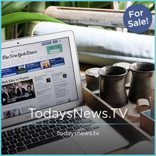 TodaysNews.TV - Creative brandable domain for sale