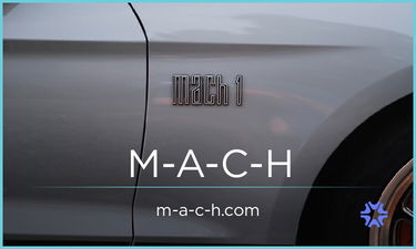 M-A-C-H.com - Creative brandable domain for sale